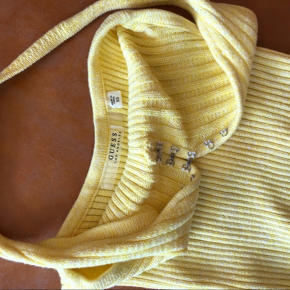 Guess Knit Halter Crop - Picture 3 of 4